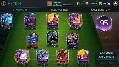 FIFA Mobile Team